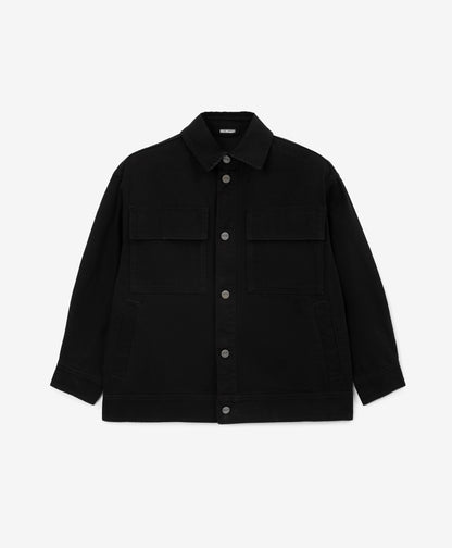 Gulliver Black Denim Jacket for Boy Junior-Matrix