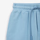 Gulliver Light Blue Pique Shorts with Elastic Waist for Boy Mini-Pixels