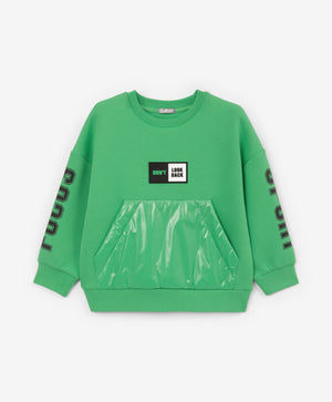 Gulliver Sweatshirt Green for Boys Mini - Drafting