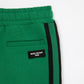 Gulliver Green Straight-Fit Trousers with Side Stripes for Boys