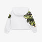 Gulliver White Zip up Hoodies for Girl Mini-Ecuador