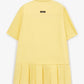 Gulliver Yellow A-Line Cotton Dress for Girl Junior-Arboretum