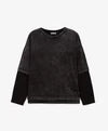 Gulliver Dark Gray Long Sleeve Top with Layered Effect for Boy Junior-Matrix