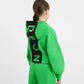 Gulliver Green Zip-up Hoodie for Girls