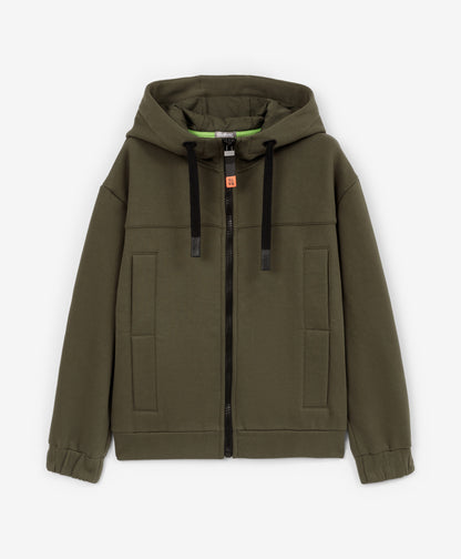 Gulliver Hoodie Khaki for Boys Junior - Viaduct