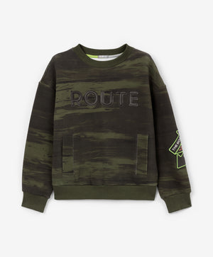 Gulliver Sweatshirt Khaki for Boys Junior-Viaduct