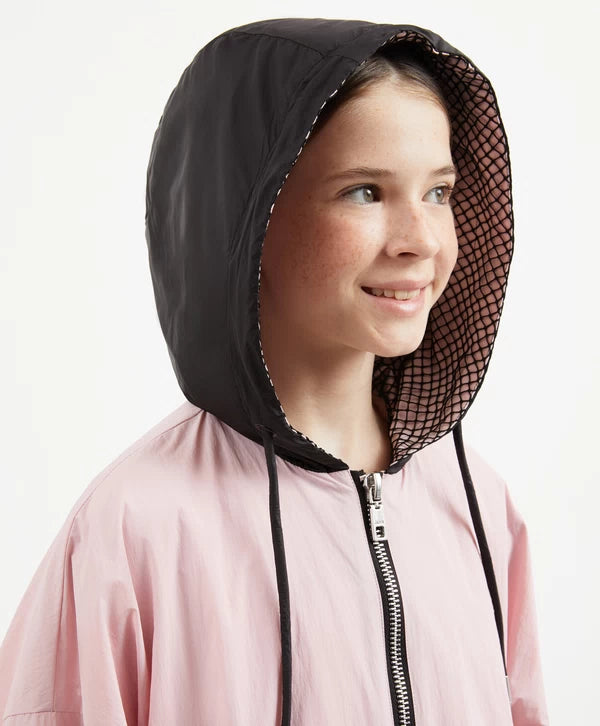 Gulliver Pink Oversized Raincoat Jacket for Girl Junior-Ballet
