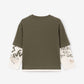 Gulliver Long sleeve t-shirt Khaki for Boys Mini - Layout