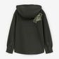 Gulliver Khaki Knitted Shirt with hood for Boys Junior-Viaduct