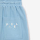Gulliver Light Blue Pique Shorts with Elastic Waist for Boy Mini-Pixels