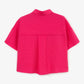 Gulliver Pink Short Sleeve Soft Cotton Shirt for Girl Mini-Smoothie