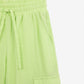 Gulliver Light Green Linen Cargo Pants for Girl Mini-Ecuador