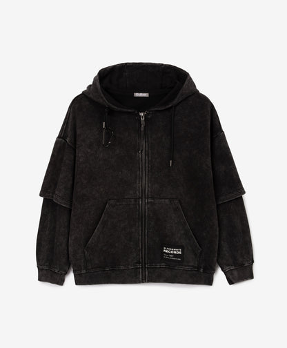 Gulliver Gray Hoodies for Boy Junior-Matrix