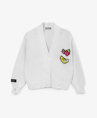 Gulliver White Cardigan for Girl Mini-Smoothie