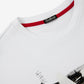 Gulliver White Short Sleeve T-shirt for Boy Party-Art Object