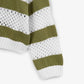 Gulliver Multicolor Knitted Green Sweater for Girl Mini-Ecuador