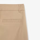 Gulliver Beige Tapered Twill Pants with Cuffed Hems for Boy Junior-Decoupage
