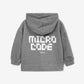 Gulliver Gray Zip Up Hoodies for Boy Mini-Pixels