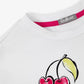 Gulliver White Short Sleeve T-shirt for Girl Mini-Smoothie