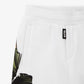 Gulliver White Knitted Jogger Pants with Asymmetrical Print for Girl Mini-Ecuador