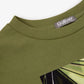 Gullliver Loose-Fit Long Sleeve T-shirt Green for Girl Mini-Ecuador