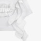 Gulliver Cropped Oversized T-Shirt with Asymmetric Decor for Girl Mini-Smoothie