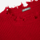Gulliver Red Sweater for Gilr Junior-Hot Heart