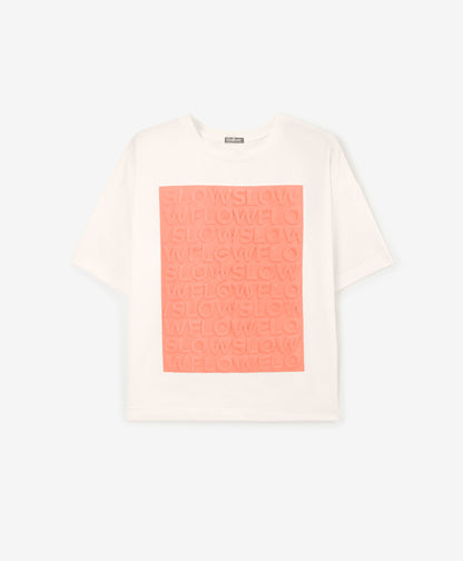 Gulliver Milky Color Short Sleeve T-Shirt for Girls - Junior