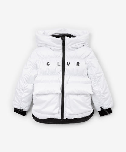 Gulliver Demi-season jacket White for Girls Mini - Baccara