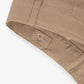 Gulliver Beige Tapered Twill Pants with Cuffed Hems for Boy Junior-Decoupage