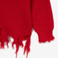Gulliver Red Sweater for Gilr Junior-Hot Heart