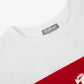 Gulliver White,Red Short Sleeve T-shirt for Boy Mini-Lighthouse