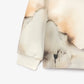 Gulliver Milky White Hoodie with Asymmetric Print for Boy Junior-Decoupage