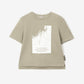 Gulliver Olive Short Sleeve T-Shirt for Boy Mini-Expedition
