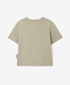 Gulliver Olive Short Sleeve T-Shirt for Boy Mini-Expedition