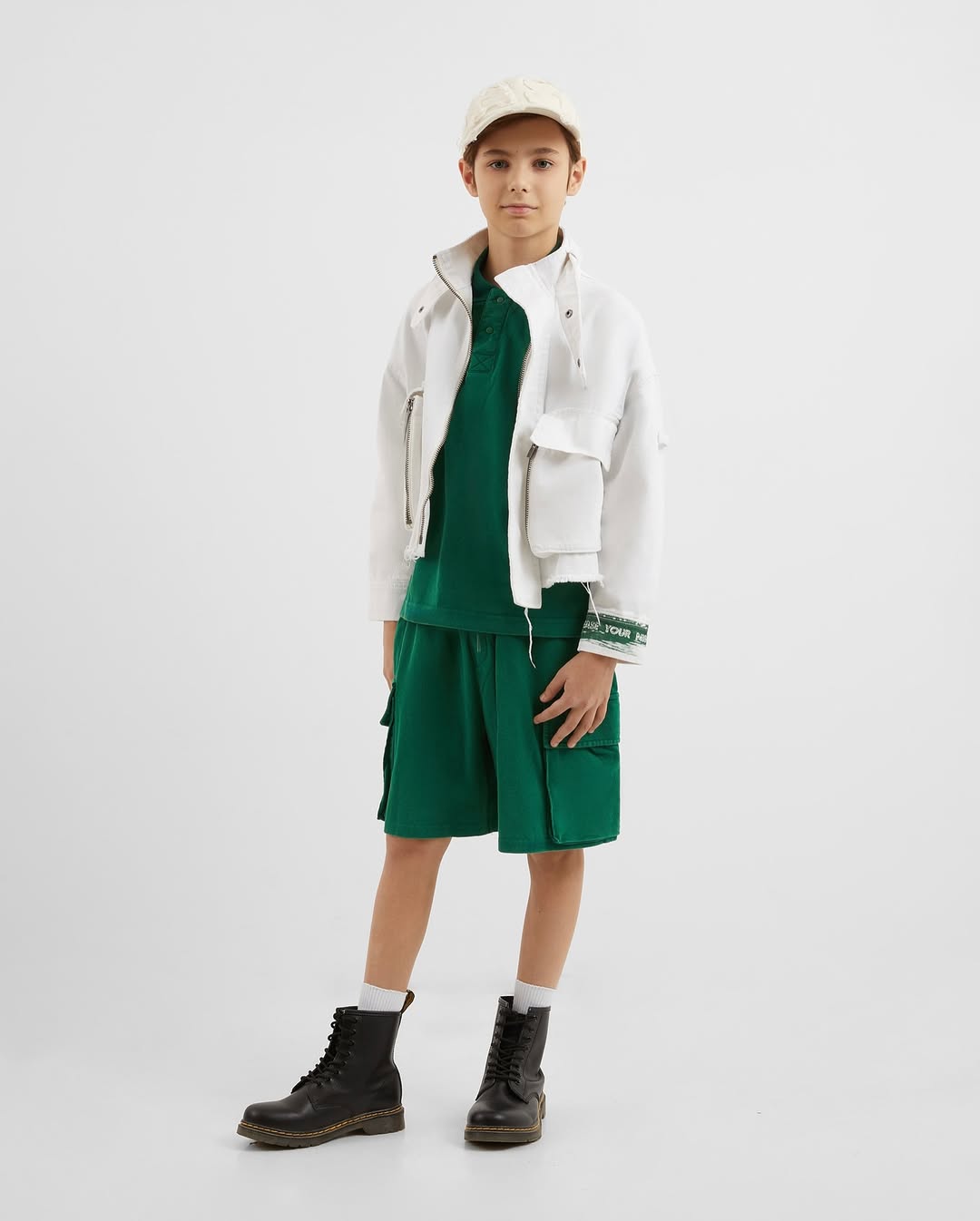 Gulliver Milky color Denim jacket for Boy