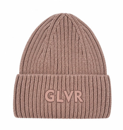 GulliverBrown Knitted Beanie with Print for Girl Junior-Rhapsody