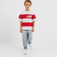 Gulliver White,Red Short Sleeve T-shirt for Boy Mini-Lighthouse