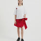 Gulliver White Short Sleeve T-shirt for Girl Party-Art Object