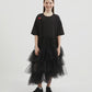 Gulliver Black Dress for Girl Junior Party-Art Object