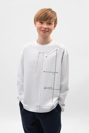 Gulliver White Long sleeve t-shirt for Boy